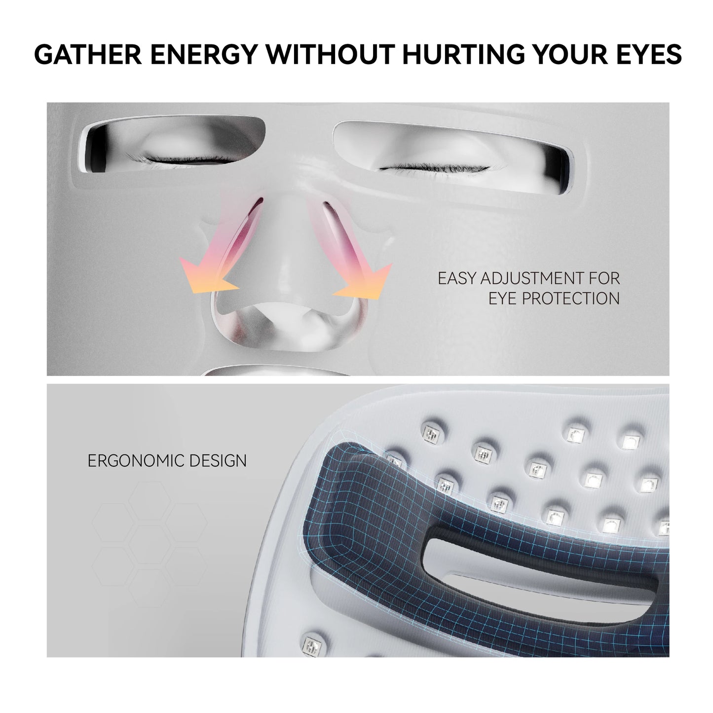 M500 Aura LED Therapy Mask
